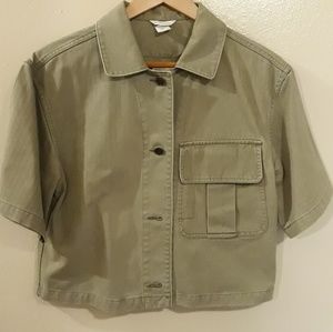 Club Monaco Short Sleeve Jacket
